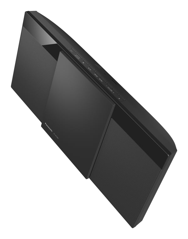 Miniatyrbillede 3 af 3: Panasonic SC-HC302EG-K stereoanlæg Home audio micro system 20 W Sort
