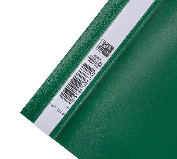 Oxford 400152406 folder Polypropylen (PP) Grøn, Transparent A4