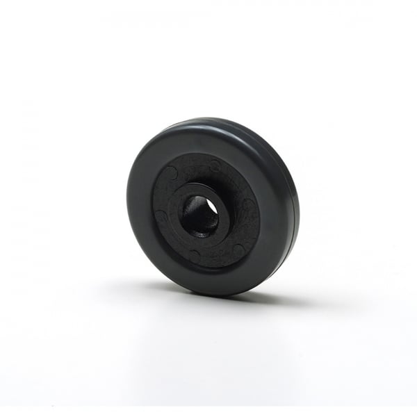 Miniatyrbillede 3 af 3: Foppapedretti 7010112300 møbelhjul Sort Gummi 4 stk