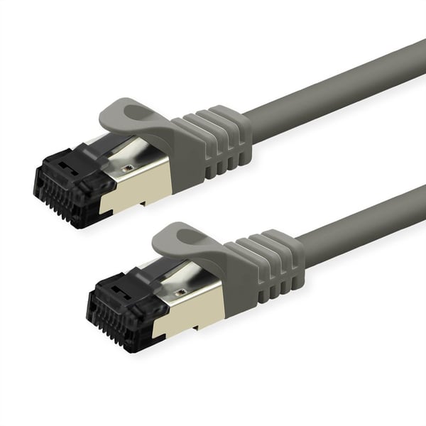 VALUE 21.99.1801 netværkskabel Grå 1 m Cat8.1 S/FTP (S-STP) Rund