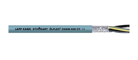 Miniatyrbillede 3 af 3: Lapp ÖLFLEX CHAIN 809 CY signalkabel 500 m Grå