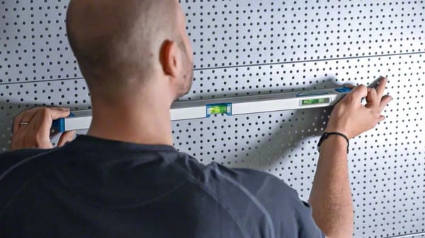 Miniatyrbillede 4 af 4: Bosch 1 600 A01 V3Y niveau 0,6 m Sort, Sølv