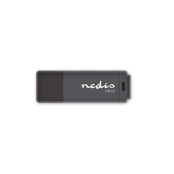 Pikkukuva 1 / 2: Nedis FDRIU3128BK USB-muisti 128 GB USB A-tyyppi 3.2 Gen 1 (3.1 Gen 1) Musta