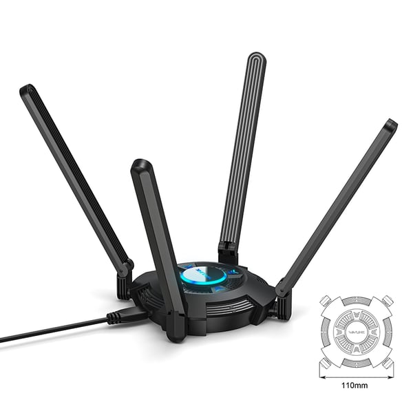 Miniatyrbillede 4 af 5: WAVLINK WL-WN695X2-A antenne Retningsbestemt antenne 5 dBi