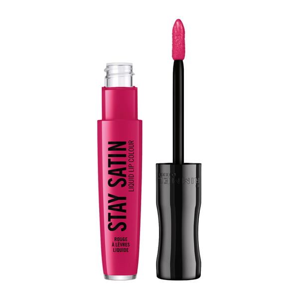 Miniatyrbillede 2 af 3: Rimmel Stay Satin Liquid Lipstick 5,5 ml 400 Obesssion