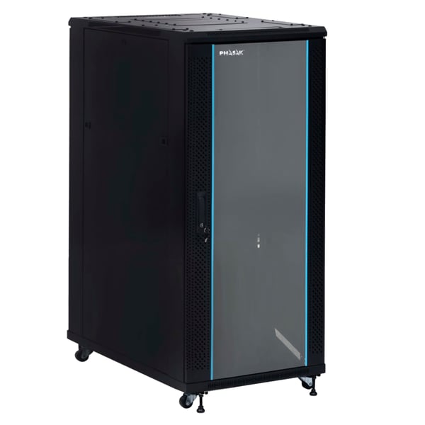 Phasak PHO 6137 rack 37U Fristående rack Svart
