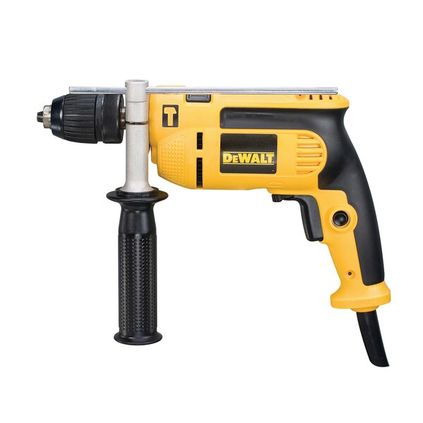 DeWALT DWD024S-QS borr utan nyckel Svart, Gul
