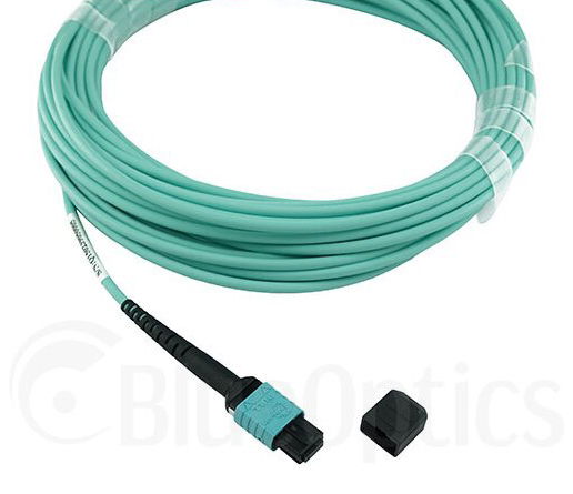 BlueOptics OCTCABLE10M-SR InfiniBand och fiberoptisk kabel 10 m MPO 4x LC Aqua