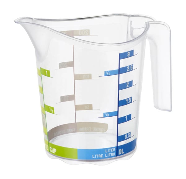 Rotho 1750410379 mittauskuppi 0,3 L Polypropeeni (PP)