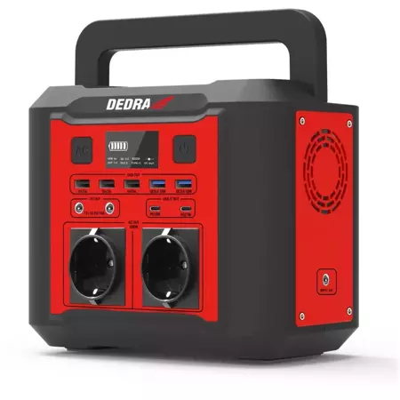 DEDRA DEZS0300 bärbar kraftstation Litium-Ion (Li-Ion) 20000 mAh 500 W 2,85 kg