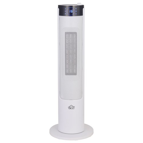 DCG Eltronic PTC5171 sisälämmitin Sisätila Valkoinen 2200 W Sähkökäyttöinen lämpötuuletin