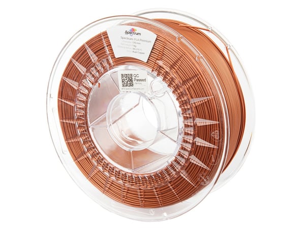 Miniatyrbillede 1 af 4: Spectrum Filaments PLA Premium Polymælkesyre (PLA) Kobber 1 kg