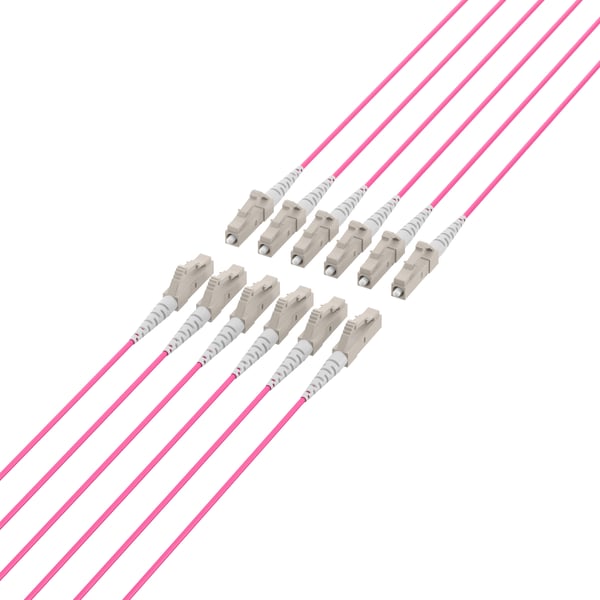 Miniatyrbillede 2 af 5: EFB Elektronik O8342S20OM4 InfiniBand og fiberoptisk kabel 20 m 12x LC U-DQ(ZN) BH Beige, Sort