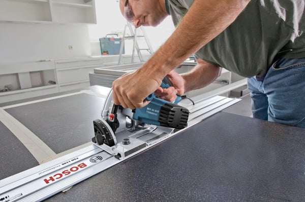 Miniatyrbillede 3 af 6: Bosch GKT 55 GCE + FSN 1400 PROFESSIONAL 16,5 cm Sort, Blå, Sølv 6250 rpm 1400 W