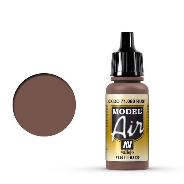 Vallejo 71.080 akryyliväri 17 ml Ruskea Pullo