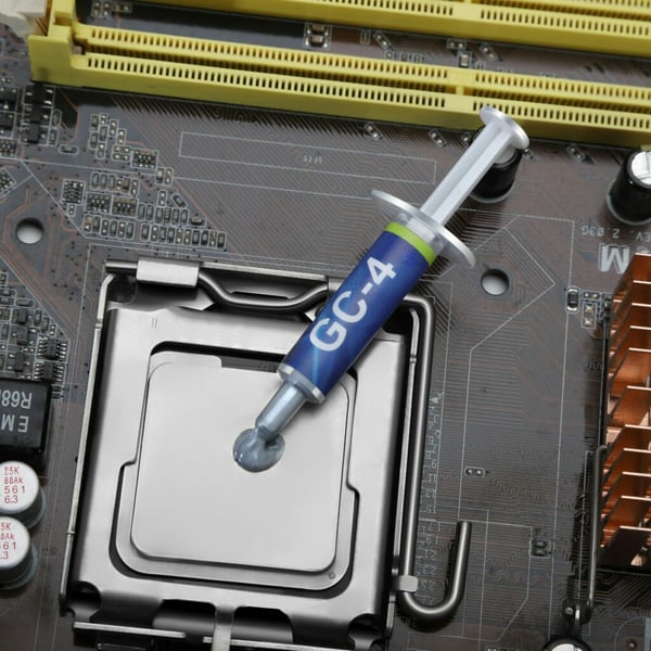 Miniatyrbild 5 av 8: Gelid Solutions GC-4 kylflänsföreningar Termisk pasta 1 g