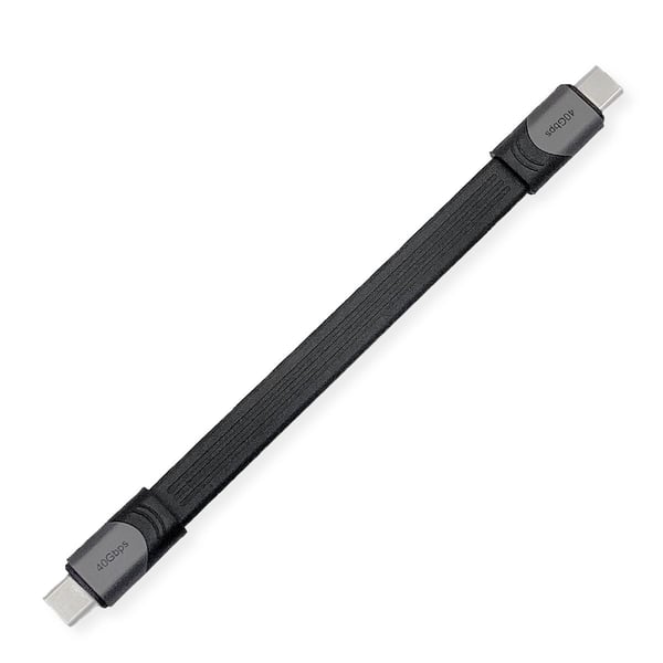 ROLINE 11029078 USB-kabel USB4 Gen 3x2 0,15 m USB C 40 Gbit/sek. Sort