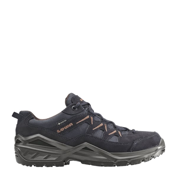 LOWA SIRKOS EVO GTX LO Hanstik Voksen Brun, Marineblå