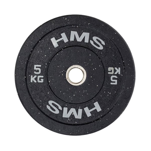 HMS Fitness HTBR05 1 stk Olympic Gummibelagt vægtskive