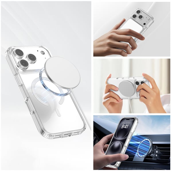Miniatyrbillede 5 af 6: 4smarts 360° Premium mobiltelefon etui 17,5 cm (6.9") Ramme Transparent