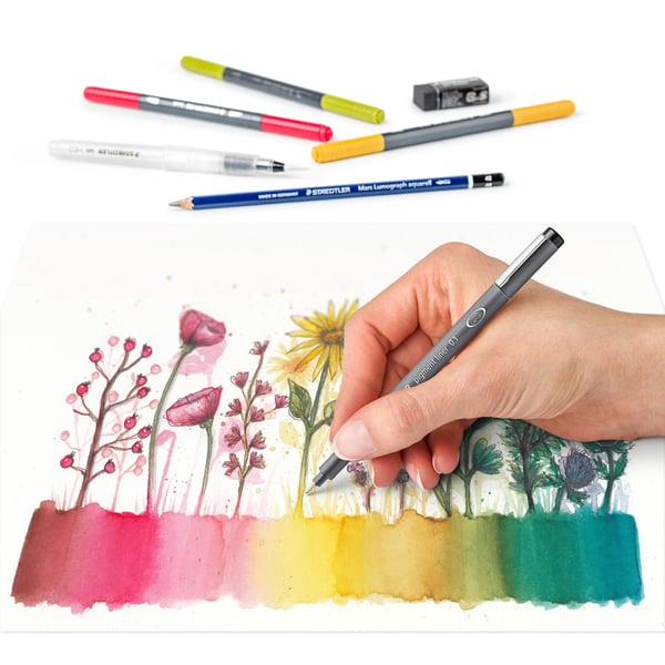 Staedtler 61 3001-1 rituppsättning 12 styck