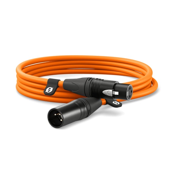 RØDE XLR3M-O lydkabel 3 m XLR Orange