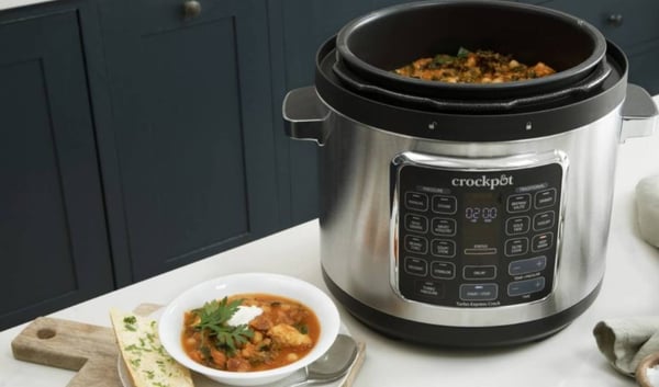 Crock-Pot CSC062X monitoimikeitin 5,6 L 1400 W Musta, Ruostumaton teräs
