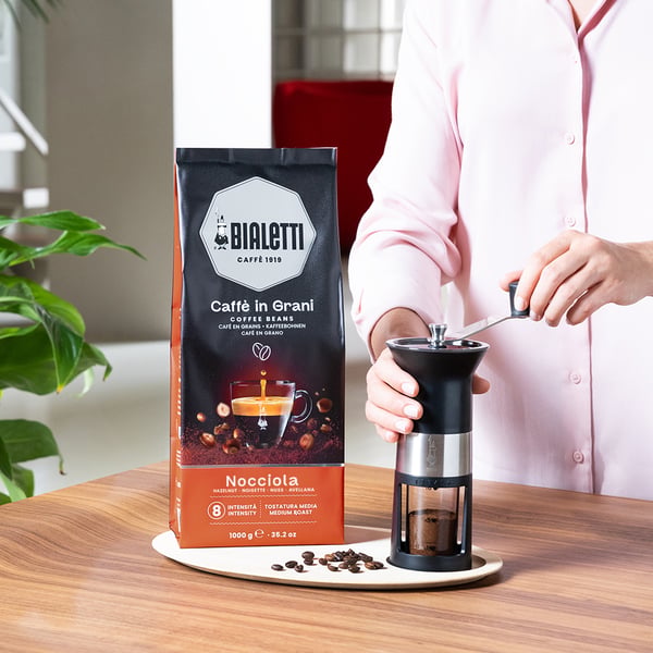 Bialetti Esperto Grani hasselnötskaffebönor 1 kg