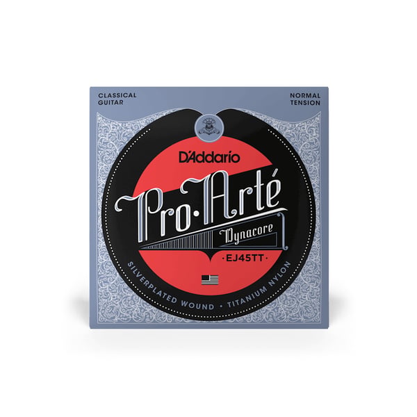 D'Addario EJ45TT streng til musikinstrument Klassisk 6 stk Titanium Guitar