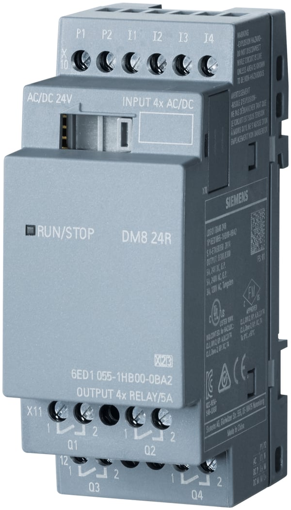 Siemens 6ED1055-1HB00-0BA2 digital & analog I / O-modul Relækanal