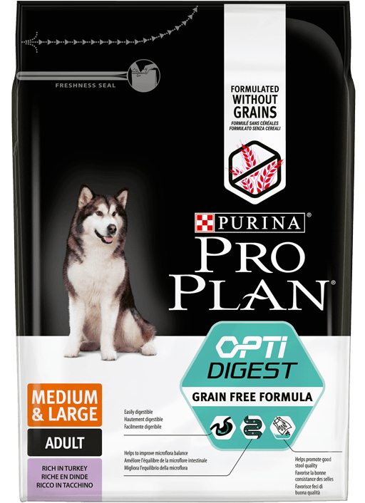Miniatyrbillede 1 af 2: Purina PRO PLAN Medium & Large Adult 2,5 kg Voksen Kalkun
