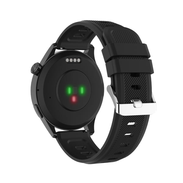 DCU Advance Tecnologic 34157085 Smartwatch og sportsur 3,66 cm (1.44") AMOLED 46 mm Digital 466 x 466 pixel Berøringsskærm Sort GPS (satellit)