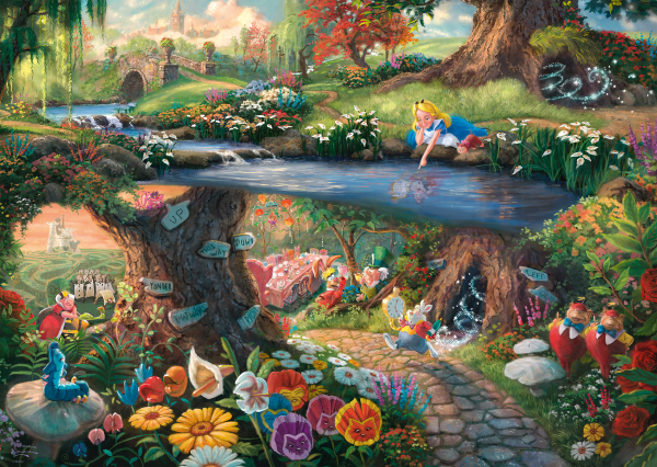Schmidt Spiele 59636 puslespil Kontur puslespil 1000 stk Tegnefilm