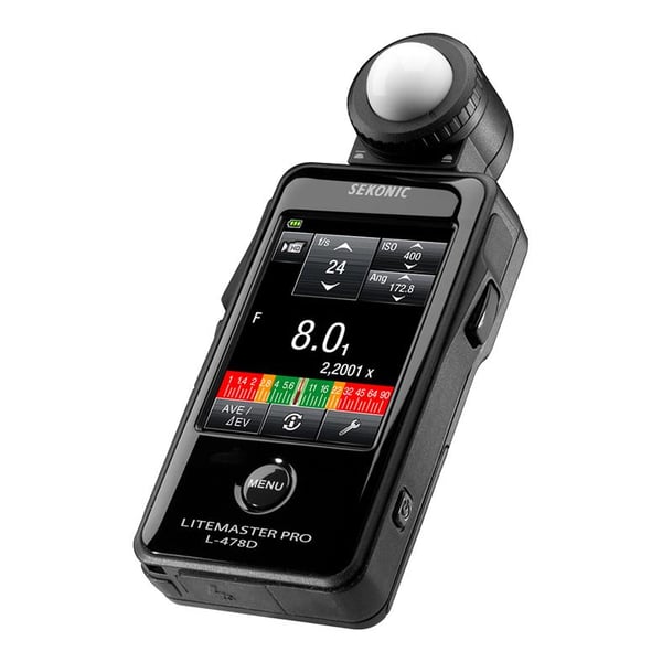 Miniatyrbillede 2 af 2: Sekonic L-478D Litemaster Pro lysmåler Sort