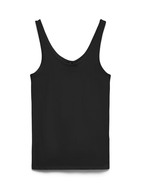 Vero Moda 5713020209623 skjorta och topp Ärmlös tröja Ärmlös Bomull, Elastan