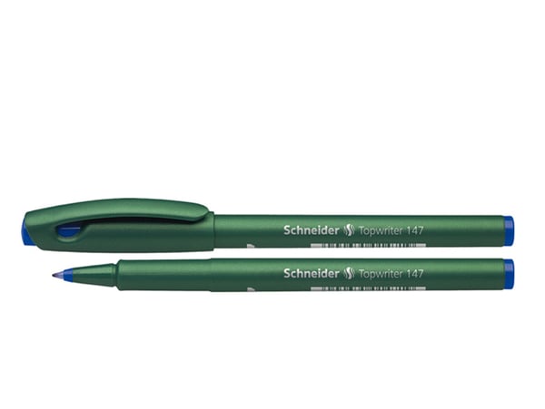 Schneider Schreibgeräte Topwriter 147 filtpenna Blå 10 styck Schneider Schreibgeräte Topwriter 147 filtpenna Blå 10 styck