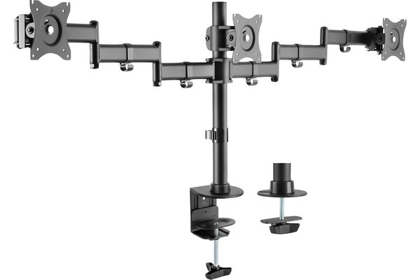 Pikkukuva 3 / 3: Dacomex D27-100CG-3 monitorin kiinnike ja jalusta 68,6 cm (27") Vastaanotto Musta