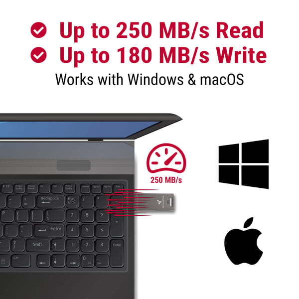 DataLocker DL GO USB-nøgle 4 GB USB Type-A 3.2 Gen 2 (3.1 Gen 2) Grå