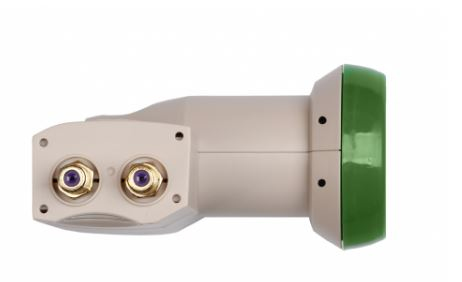 Humax Green Power LNB 322 Twin LNB 10,7 - 12,75 GHz Beige, Grøn