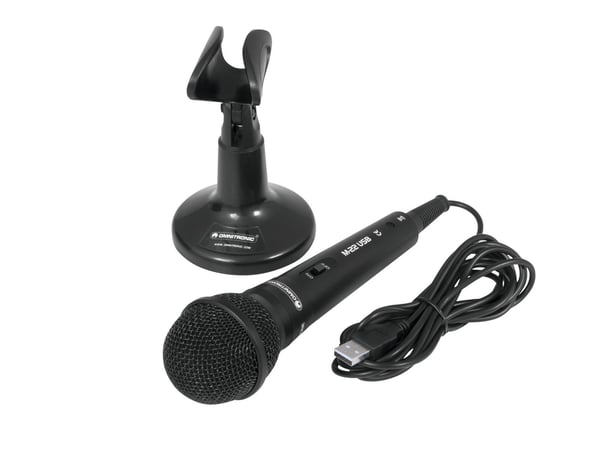 Omnitronic 13000419 mikrofoner Svart Studiomikrofon