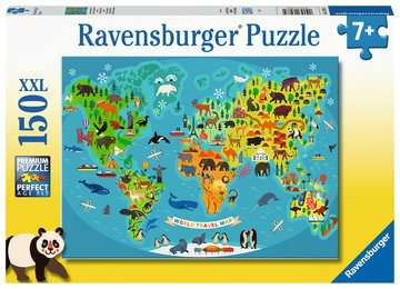 Miniatyrbillede 1 af 2: Ravensburger 13287 puslespil 150 stk Kort