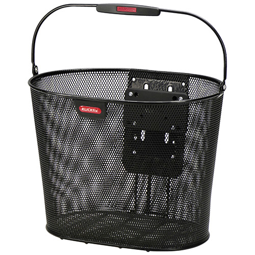 KLICKfix Oval Plus EF Framsida Cykelkorg 18 l Svart