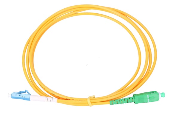 Extralink EX.9205 InfiniBand- ja kuituoptiikkakaapeli 1 m SC LC FTTH Keltainen
