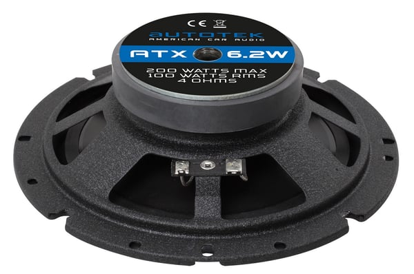 Autotek ATX6.2W bilhøjttaler Rund 200 W 2 stk