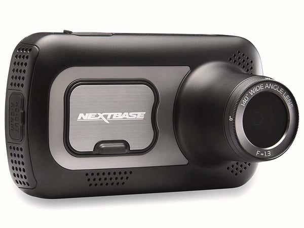 Nextbase 522GW HD Wi-Fi Bluetooth Akku, Tupakansytytin Musta, Hopea