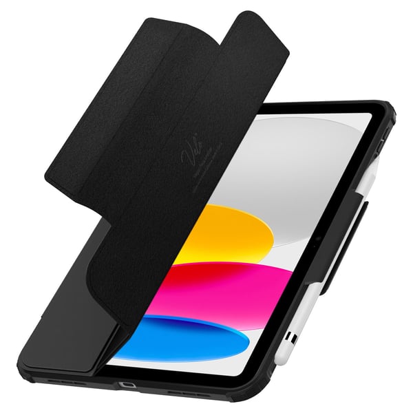 Spigen ACS05416 tablet etui 27,7 cm (10.9") Folie Sort, Transparent