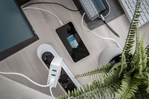Digitus DA-10197 oplader til mobil enhed Laptop Hvid Vekselstrøm Indendørs
