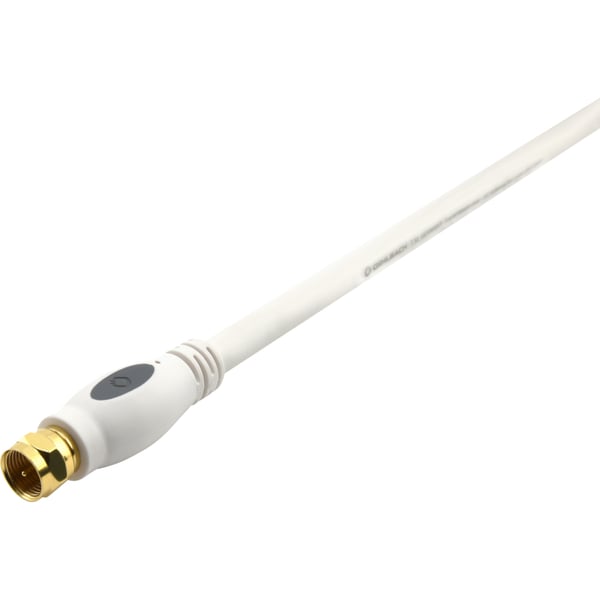 Miniatyrbillede 3 af 3: OEHLBACH Transmission Plus S koaxial kabel 7,5 m F-type Hvid