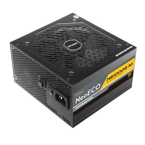 Antec Neo ECO Modular NE1000G M ATX3.0 EC strömförsörjningsenheter 1000 W 20+4 pin ATX ATX Svart