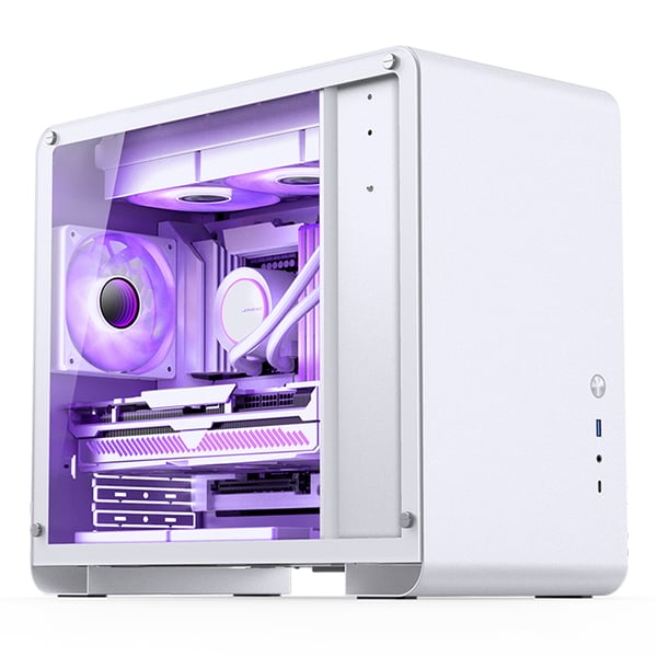 Jonsbo U4 MINI WHITE datorväskor Mini Tower Vit
